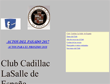 Tablet Screenshot of clubcadillac.com